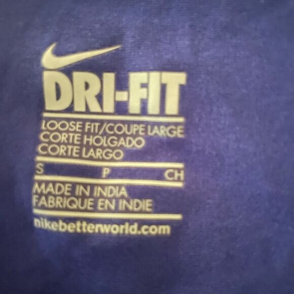 Nike Royal Blue Loose Fit Tank Top Size Small Women’s - Picture 5 of 6